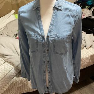 Old Navy Denim polo shirt